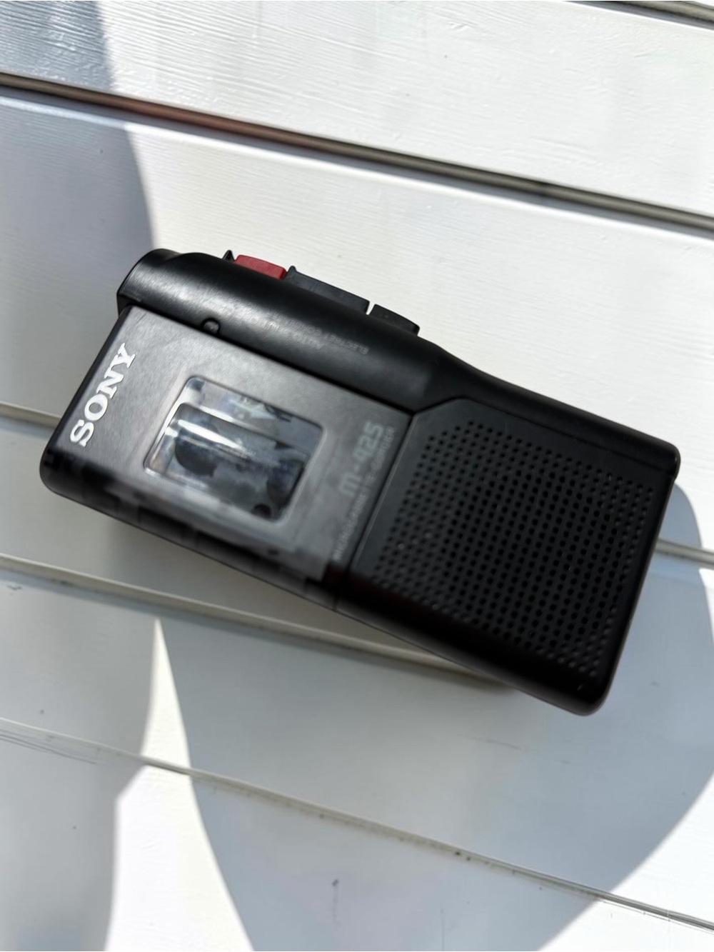 Sony M-425 Microcassette Recorder Vintage Handheld Voice Dictaphone